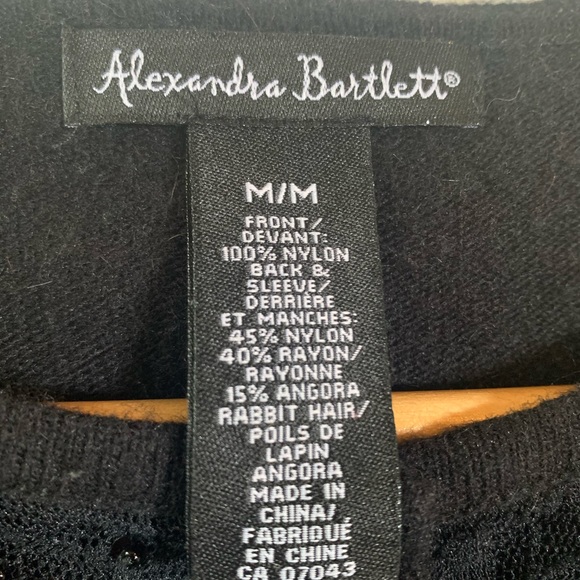 🦋Angora blend lace front cardigan - Picture 5 of 14